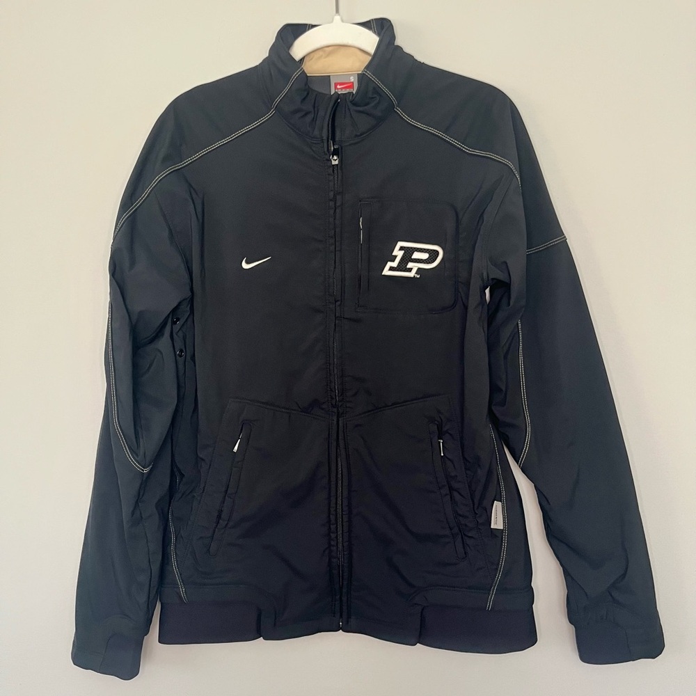 Vintage Nike Purdue Boilermakers Lightweight Jacket Size Small